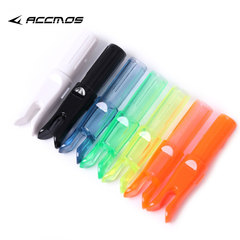 6.2-inch diameter interpolate feathered nock for rapid shooting arrows