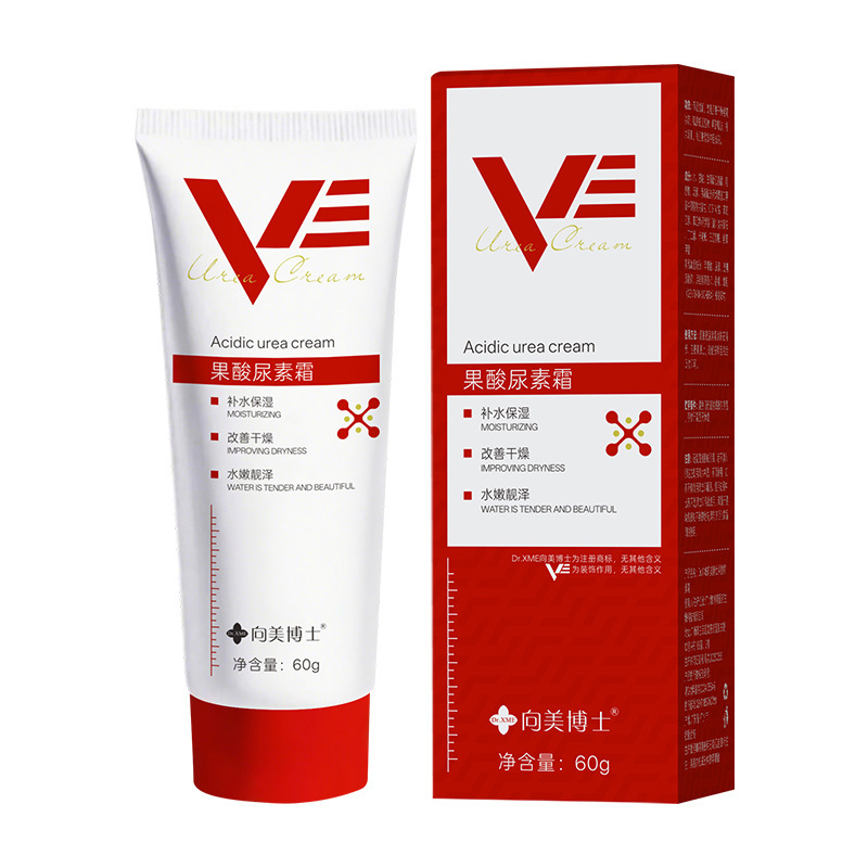 Dr. Xiangmei ácido de fruta VE crema de urea suavizante esquema mejora la piel de pollo de verano piel blanca fría suave y delicada fabricante