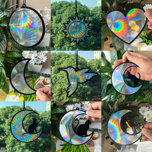 TYSC001-09 colorful Suncatcher sunshine catcher rainbow prism acrylic pendant window hanging