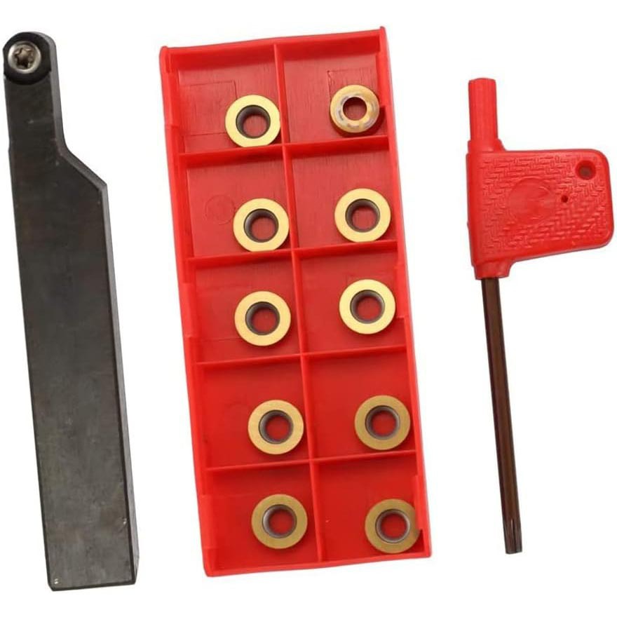 1 套  铣削车床工具支架可转位钻孔杆 + 10 件   硬质合金刀片