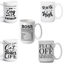 亚马逊temu一件DIY支持取件15OZ白杯11OZ黑杯白杯变色杯双彩杯广