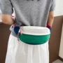 春款旅行撞色拼接斜挎包