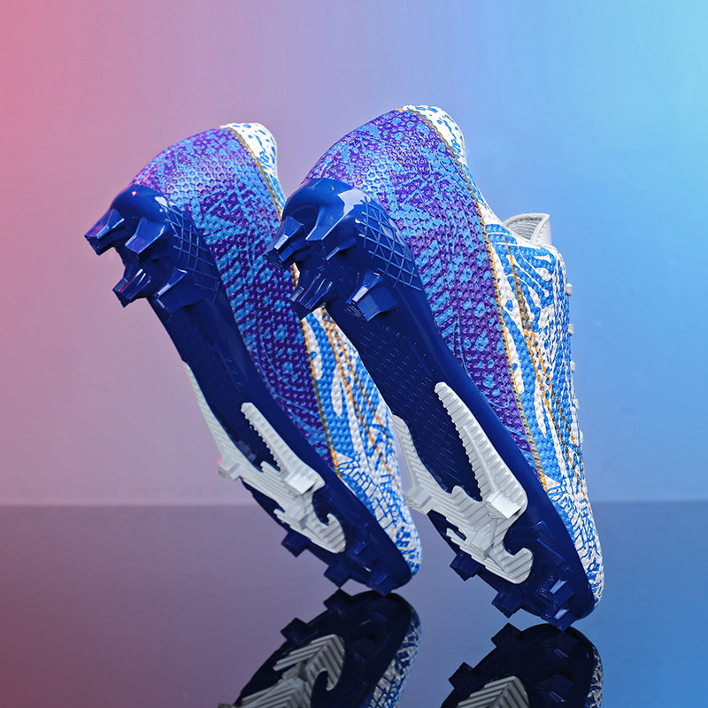 Nuevos zapatos de fútbol antideslizantes transfronterizos de clavos para adultos, zapatos de entrenamiento profesional para niños y niñas, zapatos deportivos juveniles bajos