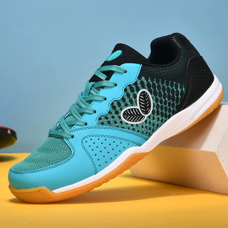 [Легкая функция гибкости] Новые оригинальные туфли для настольного тенниса с листьями-бабочками, сверхлегкая мягкая подошва, дышащая подошва с сухожилиями, бесплатная доставка