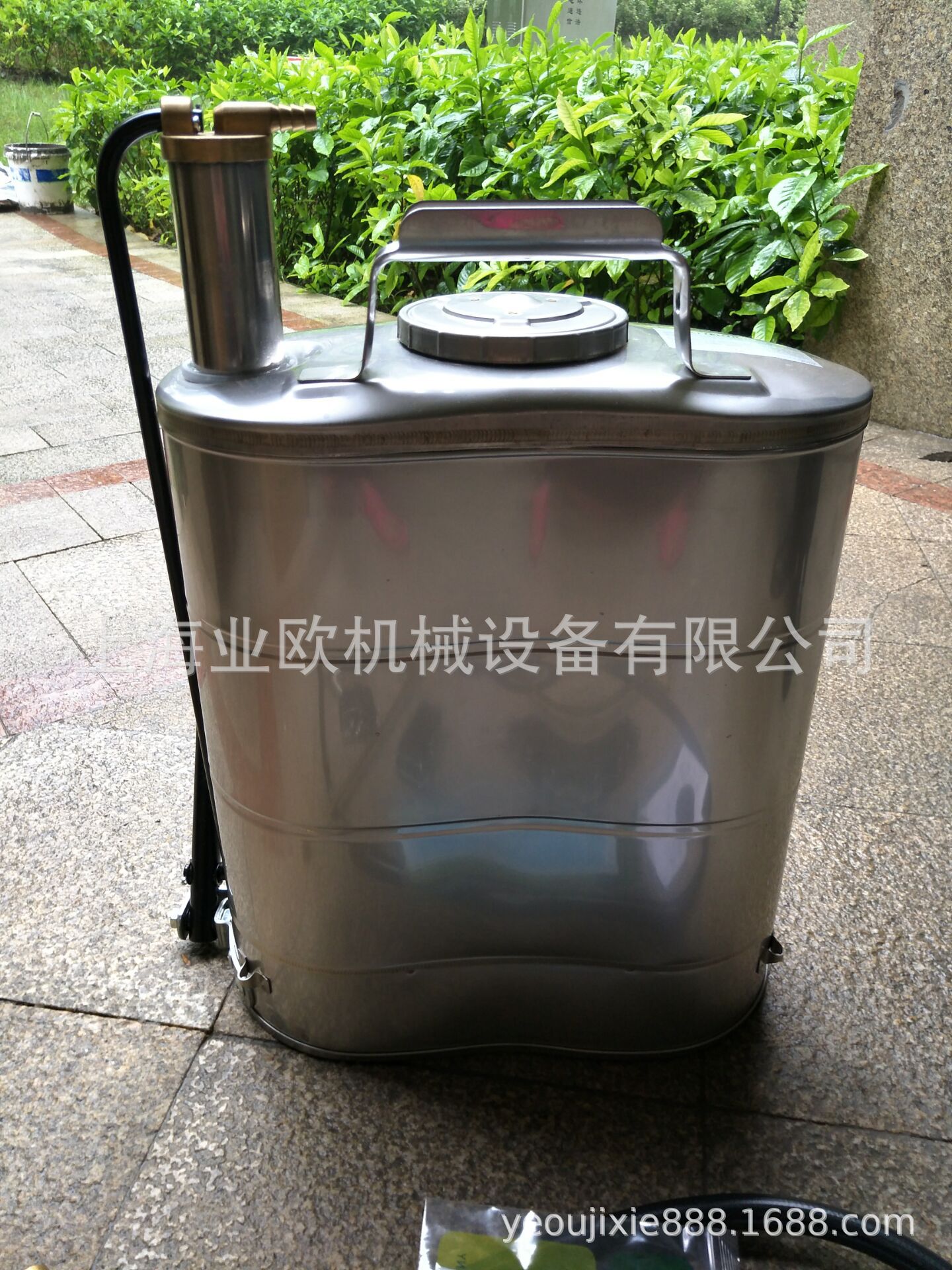 哈逊67367喷雾器 17升不锈钢背负式储压式喷雾器 美国hudson67367