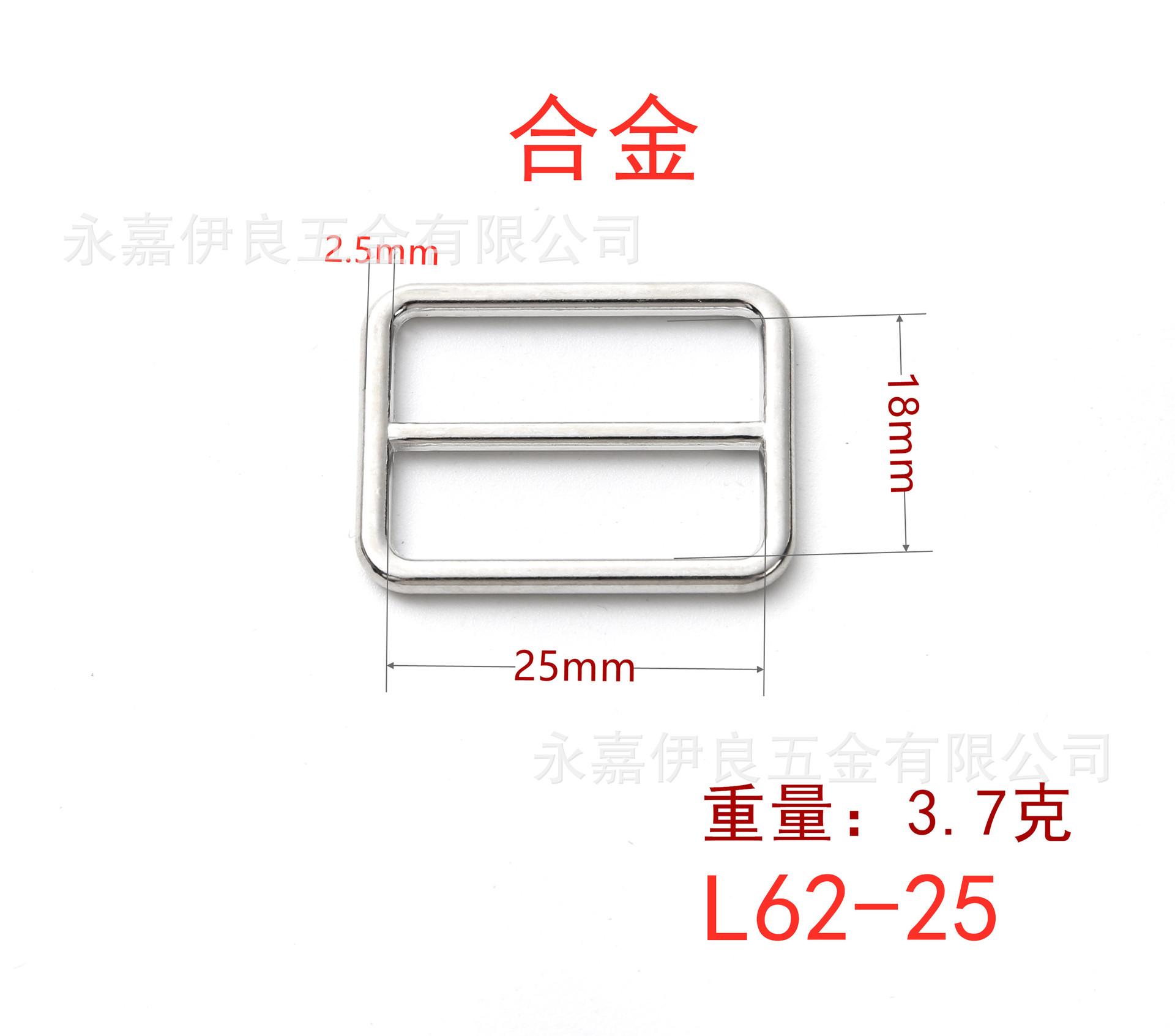 Venta directa de fábrica de hebillas metálicas en forma de D en stock, hebillas ajustables de acero inoxidable, nuevas hebillas de tracción, hebillas de tres niveles de cobre, hebillas de alambre de hierro. image 81