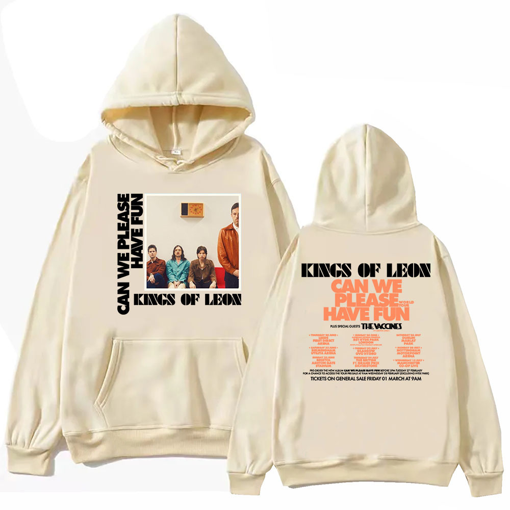 Can We Please Have Fun Kings Of Leon Hoodie Harajuku Hip Hop