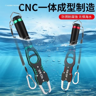 Fish Control Pliers, Integrated Lure Equipment, Large Multi-Functional Fish Control Pliers with Scale, Fish Catching Pliers, Fish Clip Set