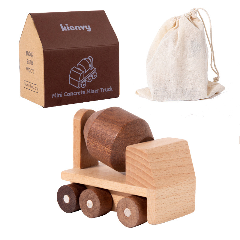 Ingeniería de rompecabezas de madera tridimensional transfronteriza carro avión para construir bloques de madera sólida para niños y niñas juguetes de puzzle regalo image 13