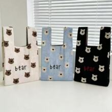 高品质针织包针织袋编织包手提包女手拎包手腕包伴手礼袋子托特包