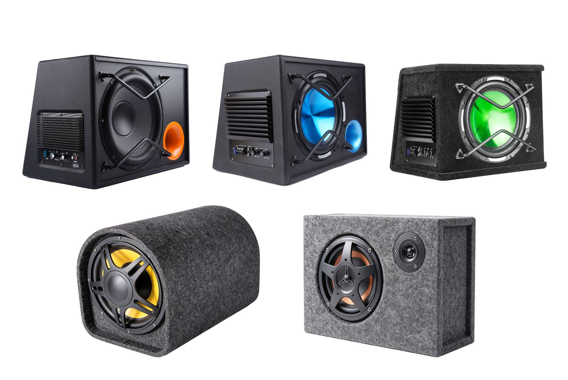 Manufacturer supplies car subwoofers, vehicle-mounted subwoofers, active high-power subwoofers KY-101 for home theater
