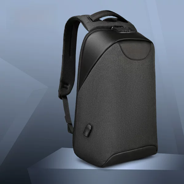 Tigernuo Commuting Business Travel Large Capacity Backpack Anti-Theft Tablet Computer USB Charging Backpack Bag