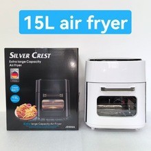 15L Airfryer Large Capacity Intelligent Touch Oven Visual Multi-Function Electric French Fries Machine Air Electric Fryer