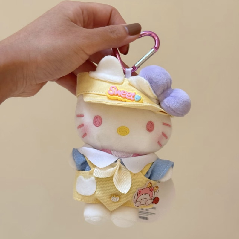 本物のハローキティサンリオバッグペンダントぬいぐるみキーホルダースクールバッグペンダント人形|undefined