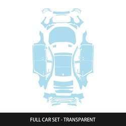 24-26 Models Audia3Limousine/8Y Invisible Car Cover Tpu Pre-Cut Paint Protection Film for Specific Vehicles (Car paint protective film) - transparent-tpu-24-26-audia3limousine8y