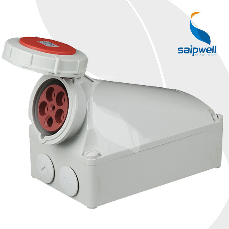 厂家直供SP-143船舶用明装插座  IP67防水明装插座 防水欧式插座