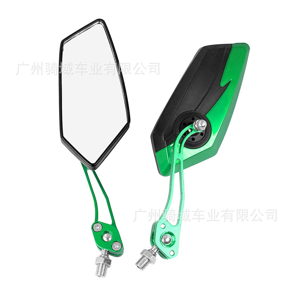 Motorcycle and Electric Vehicle Modified Universal Rearview Mirrors, Cross-Border Hot-Selling Products, Reverse Mirrors, Ghost Fire Rearview Mirrors