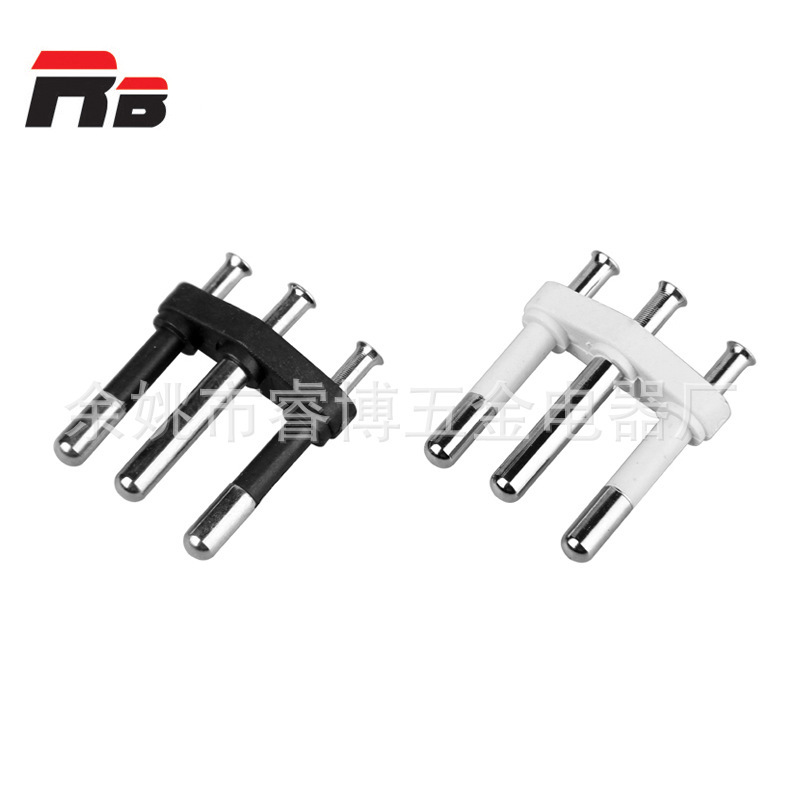 巴西支架空心 实心 三芯巴西内架 电源线插头内架三芯支架