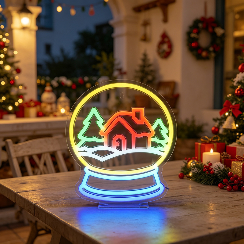 Amazonas Navidad atmósfera decoración lámpara acrílica lámpara de neón lámpara colgante lámpara led modelado lámpara regalo image 15
