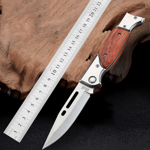 Outdoor Knife, Multifunctional Foldableing Knife, Portable Survival Knife, High Hardness Camping Tactical Knife, Stainless Steel Fruit Knife