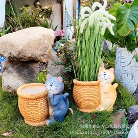 花盆装饰;树脂工艺品;装饰托盘