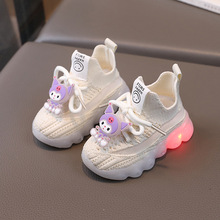 一件代发2024男宝宝运动鞋软底秋季透气网鞋学步鞋女童1-3岁婴儿2