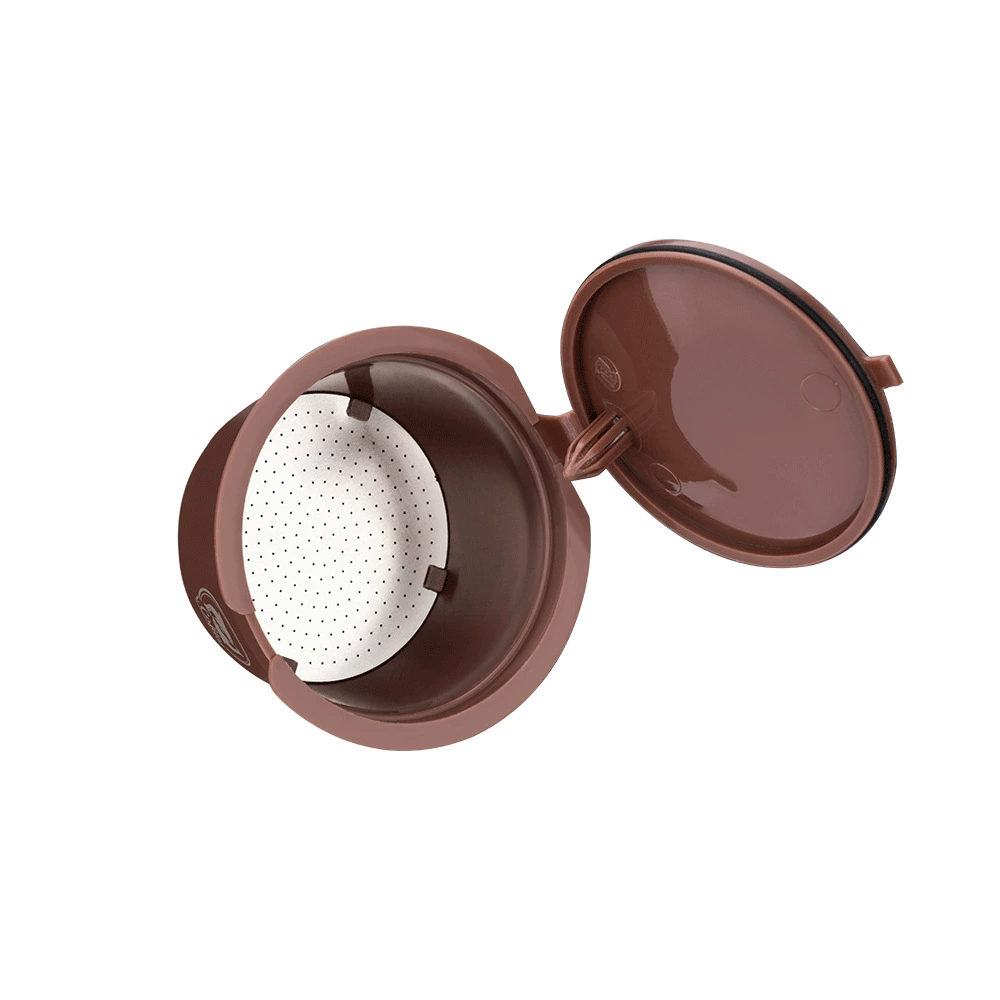 Factory cargo oil -filled coffee filter reuse using coffee capsule model DOLCE coffee shell nest