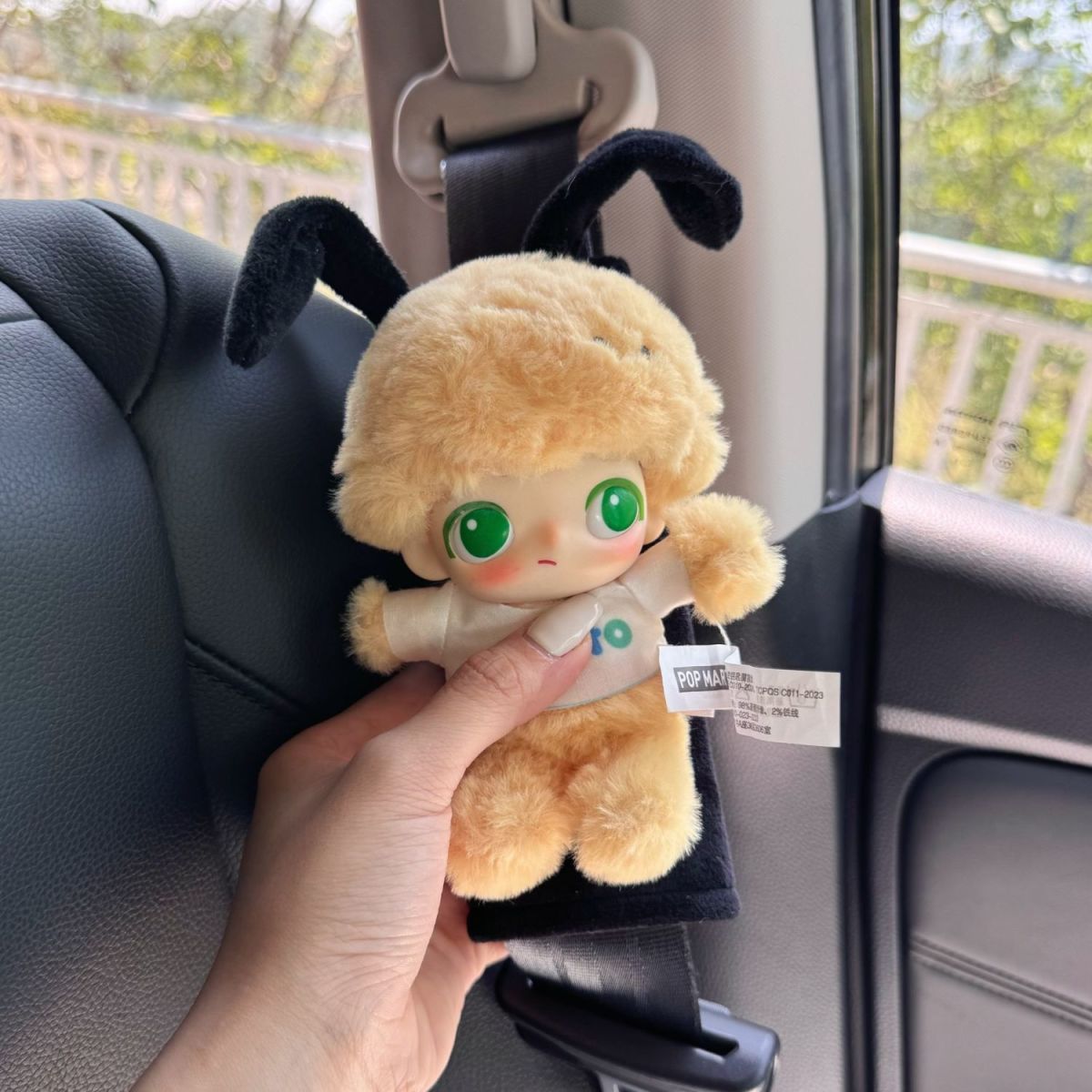 Dimoo Car Accessories Car Seat Belt Protective Cover Dimoo Anti-Shoulder Strap Car Interior Decoration Supplies