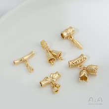 ��ɫ14K�����񹝹ܸ�������~���h��m����K����diy����Ʒ���