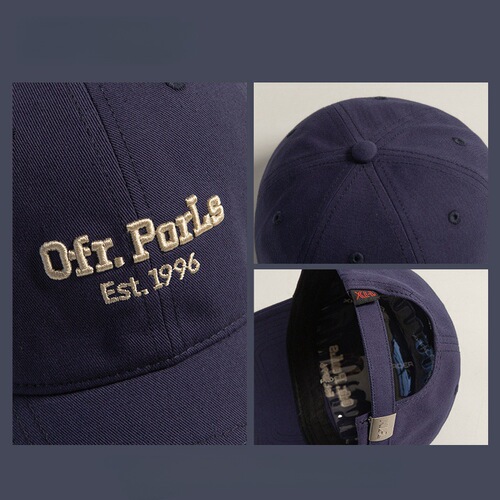 Camo Blue Korean Style Parent-Child Duck Bill Hat Four Seasons Couple Face-Smaller Hat Children Soft Top Children's Baseball Cap Spring