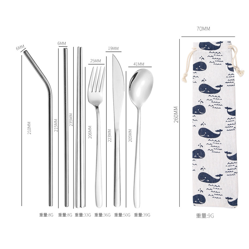 실버 패키지 + 꽃 흰색 가방