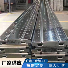 0.6M-4M现货盘扣防滑钢跳板不带勾工地装修钢制脚手架工程施工