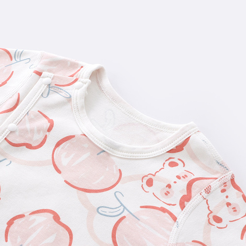 Baby Bodysuit Cotton Fleece Spring Autumn Set Newborn Sleepwear Spring Outfit Unisex Baby Super Cute Huggy Pajamas Crawling Suit