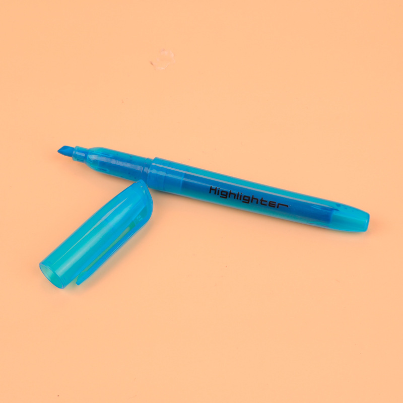 Papelería resaltador de color a base de agua pluma de color estudiante Mark Review buen ayudante resaltador 6 colores