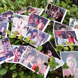 87 Film and Television Version of Dream of Red Mansions Poster Postcard Art Paper Tourism Commemoration of Jinling Twelve Hairpins Qingqing Zijin Wenchuang