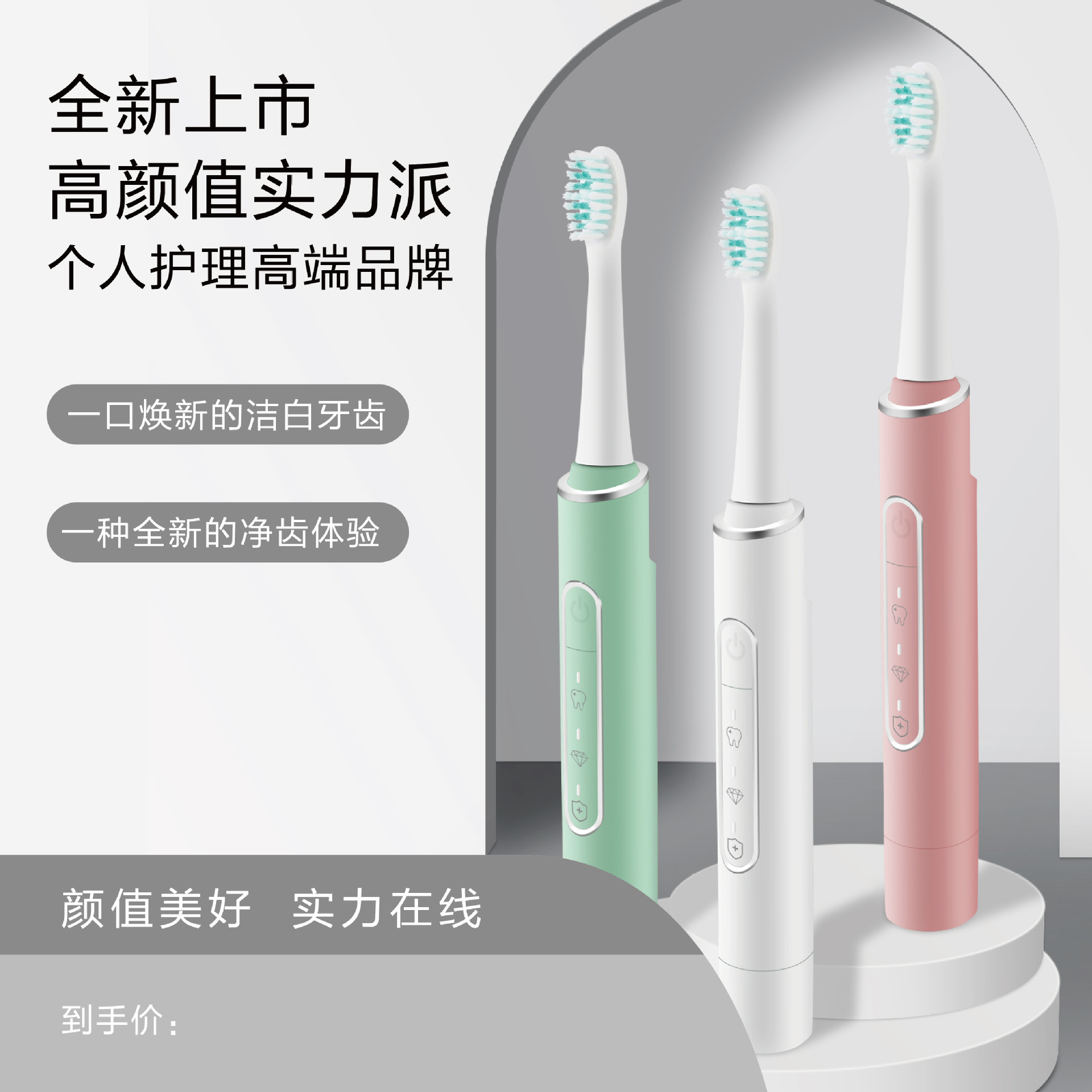 Purui Br-Z3 Sonic Electric Toothbrush Six-Speed Wireless Plug-In Charging Brushing and Face Washing Two-In-One Manufacturer