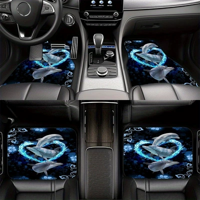 Avtomobil döşəmə paspasları, Cross-border Dirty Mat Amazon - new-car-floor-mats-16-3344cm-two-piece-pack
