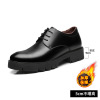 High classic suit for leather shoes platform, breathable footwear for leisure, 10cm, genuine leather, 8cm, soft sole