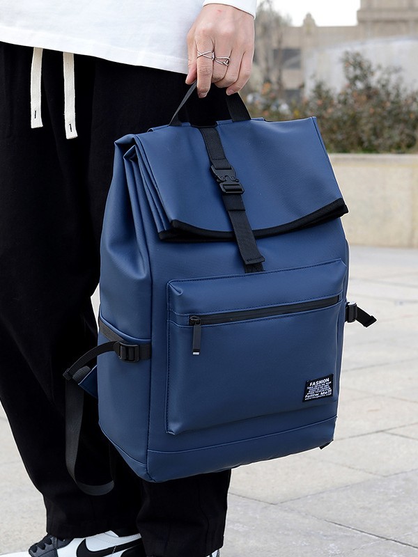 Mochila de moda de tela Oxford unisex casual mochila de viaje y computadora con impresión de logotipo