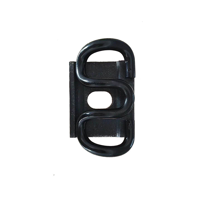 泓洛供应铁路钢轨焊接 压板 弹条 钢轨弹性扣件 多种型号