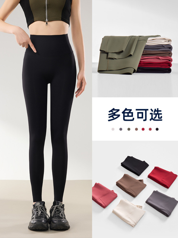 女性用9点シャークパンツ、スポーツヨガパンツ、夏用クールレギンス、薄手お腹コントロール痩身タイツ|undefined