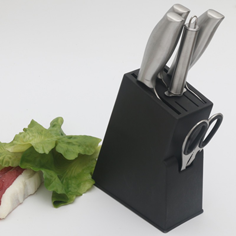 Cuchillo de cocina de 6 piezas de acero conjunto de cuchillo de hueso cuchillo de corte de acero conjunto de cuchillo de cocina doméstico conjunto de cuchillo de regalo corporativo