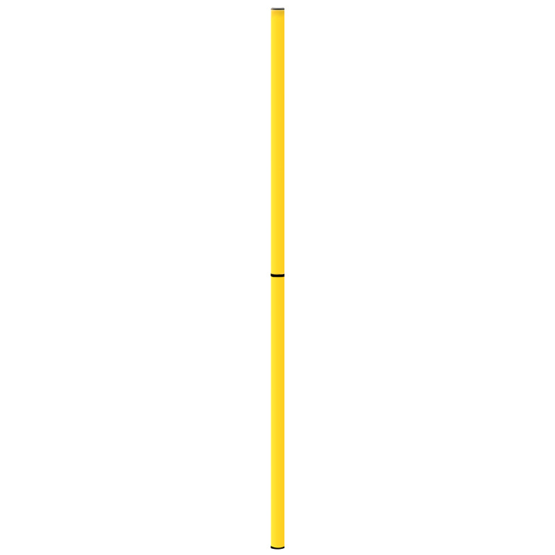 1.5m 2-section splicing pole (yellow) (one section 75cm)