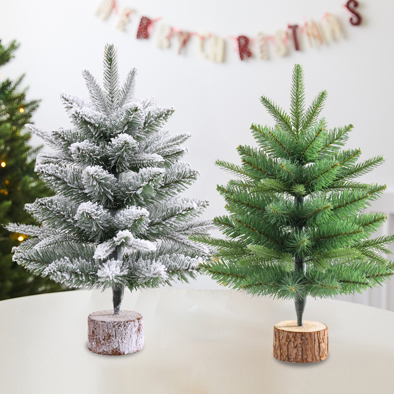 2025 新しい小さなクリスマスツリークリスマス装飾デスクトップ装飾品シーンレイアウトホームミニシミュレーションツリー|undefined
