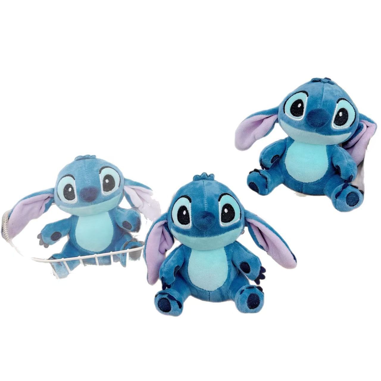 Accesorios de cámara de muñecas lindas, muñecas Stitch, colgantes de muñecas, mochilas, colgantes de llaves, viento Stitch