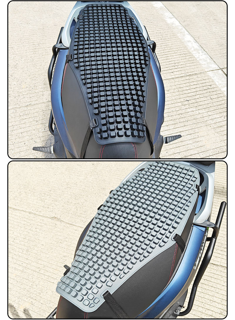 Summer Suzuki Uy125 Scooter Seat Cushion Sun Protection and Heat Insulation Seat Cushionuuue Ventilated and Breathable Silicone Seat Cover