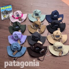 Pata パタ マウンテン アウトドア コントラストカラー 機能性 ワークウェア カジュアル スポーツ レトロ フィッシャーマンハット 12色 男女同型