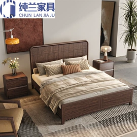 实木床;餐桌;实木沙发