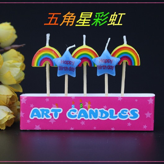 Dibujos animados lindo cumpleaños vela niños años de edad fiesta hornear decoración creativa animal sin humo vela pastel al por mayor