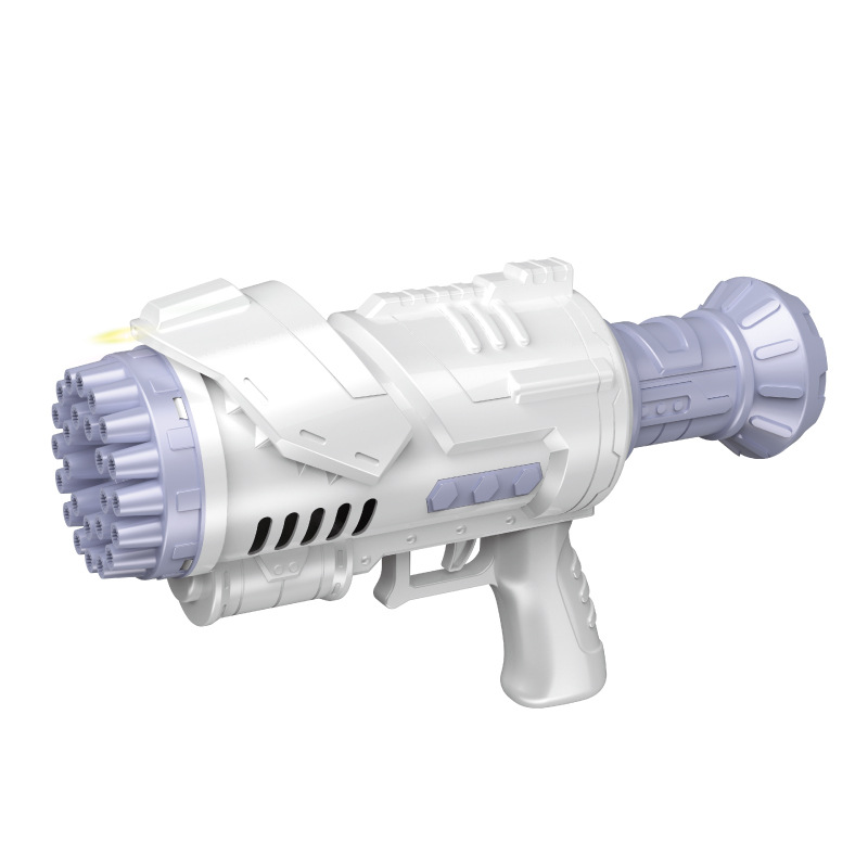 多孔火箭筒泡泡槍兒童戶外吹泡泡玩具網(wǎng)紅同款電動泡泡機兒童禮品